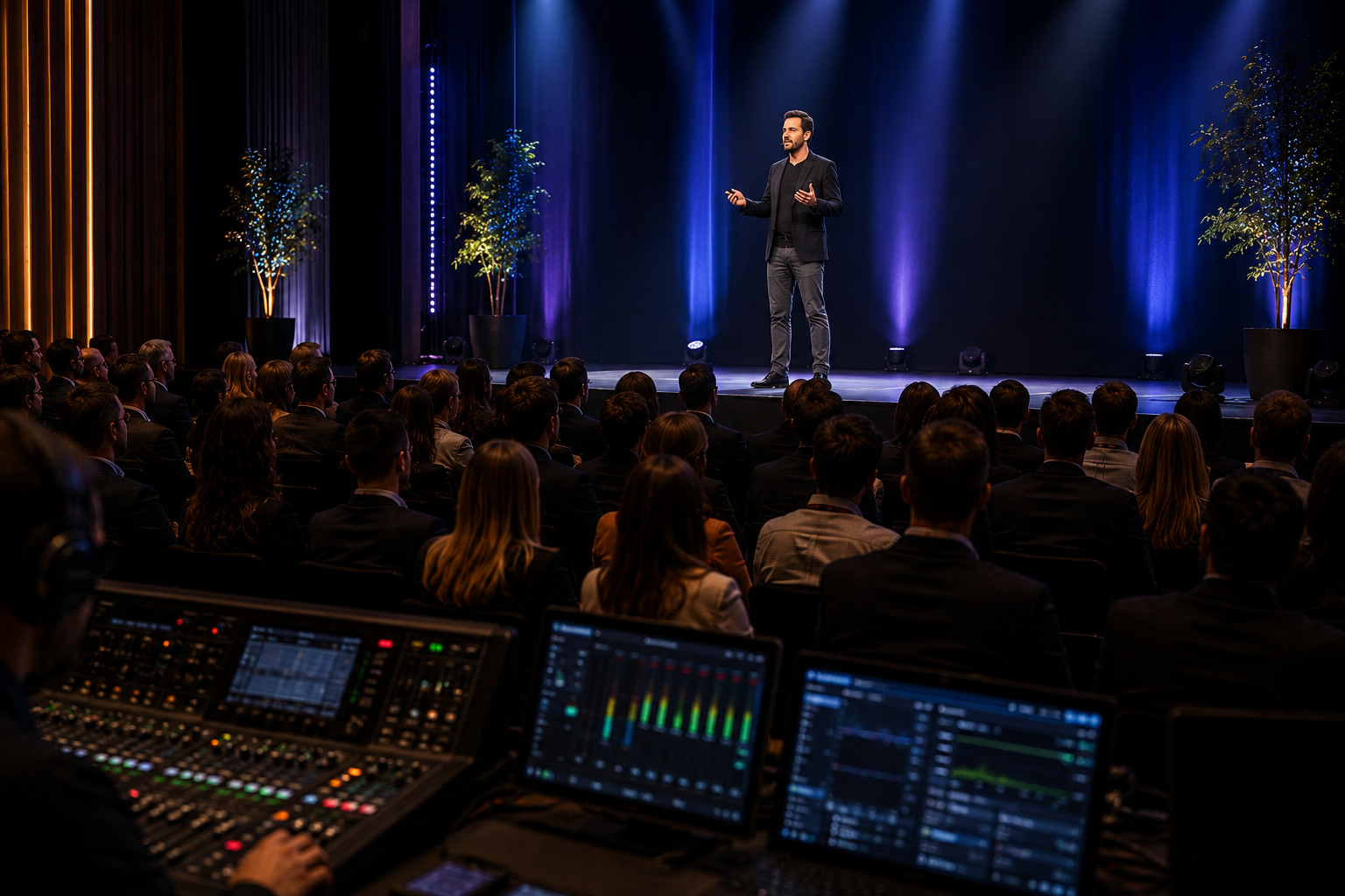 Conférences — animation événementielle Lunika Events